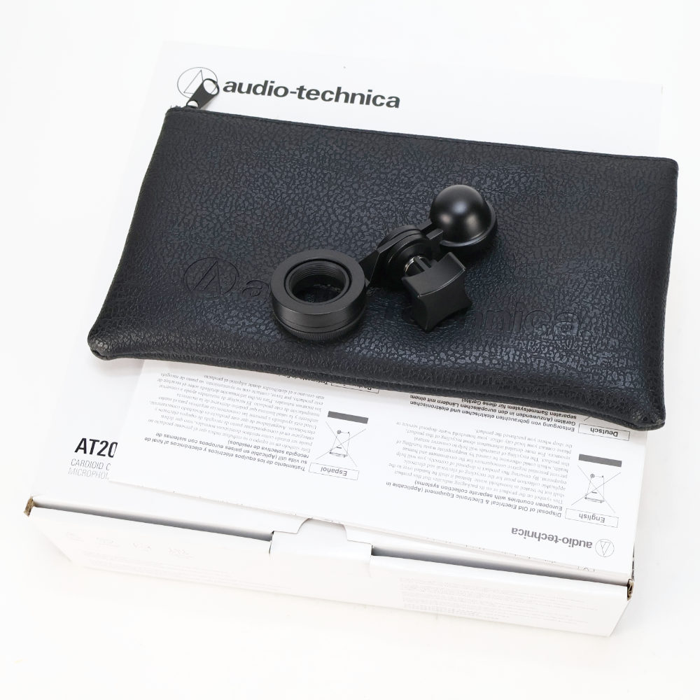 【中古】 コンデンサーマイク AUDIO-TECHNICA AT2020 オーディオテクニカ オーテク 付属品画像