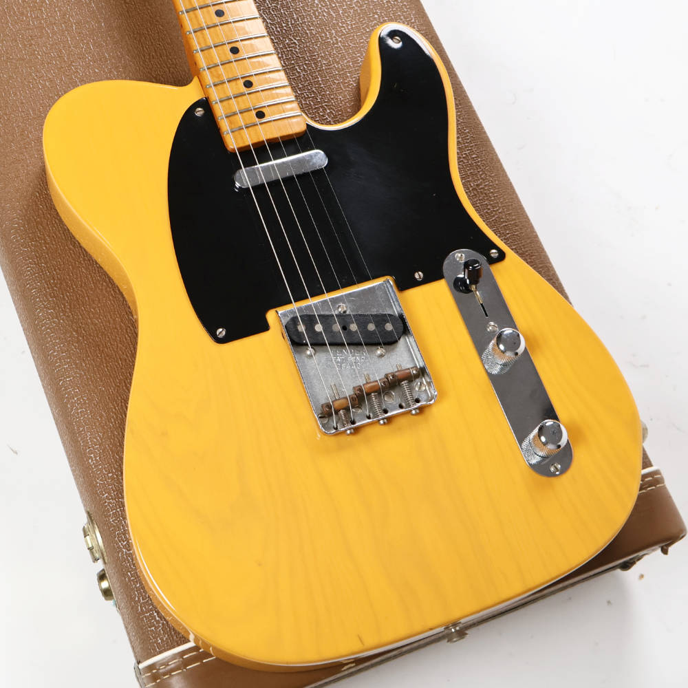 【中古】 エレキギター Fender American Vintage ’52 Telecaster Maple Fingerboard Butterscotch Blonde 2000年製 フェンダー テレキャスター アメリカンビンテージ バタースコッチブロンド ボディ画像 
