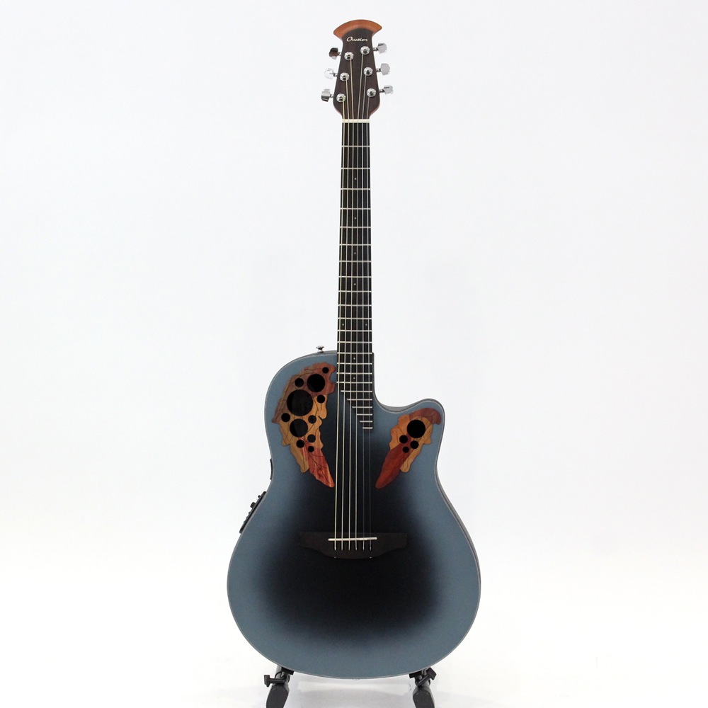 【訳あり】 OVATION CE44-RBB-G Celebrity Elite Exotic Mid Depth Reverse Blue Burst エレクトリックアコースティックギター アウトレット