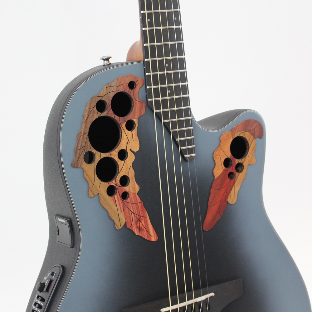 【訳あり】 OVATION CE44-RBB-G Celebrity Elite Exotic Mid Depth Reverse Blue Burst エレクトリックアコースティックギター アウトレット ボディ
