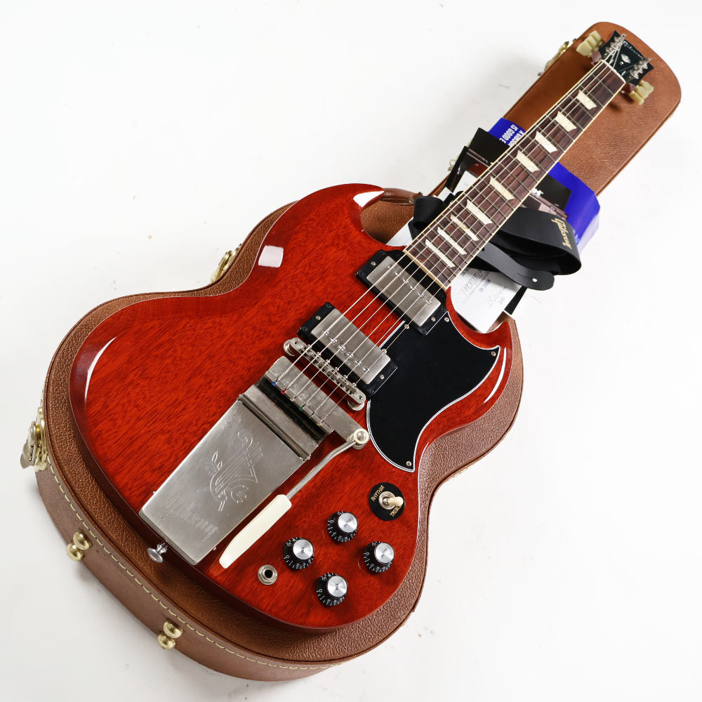 【中古】 エレキギター Gibson SG Standard ’61 Maestro Vibrola Vintage Cherry 2021年製 ギブソン SG マエストロヴァイブローラ搭載
