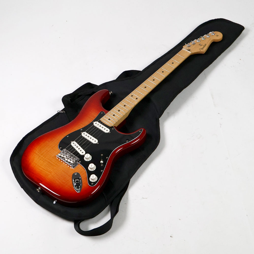 【中古】 エレキギター Fender Player Stratocaster Plus Top Maple Fingerboard Aged Cherry Burst 2020年製 フェンダー メキシコ プレイヤー ストラトキャスター フレイムメイプルトップ