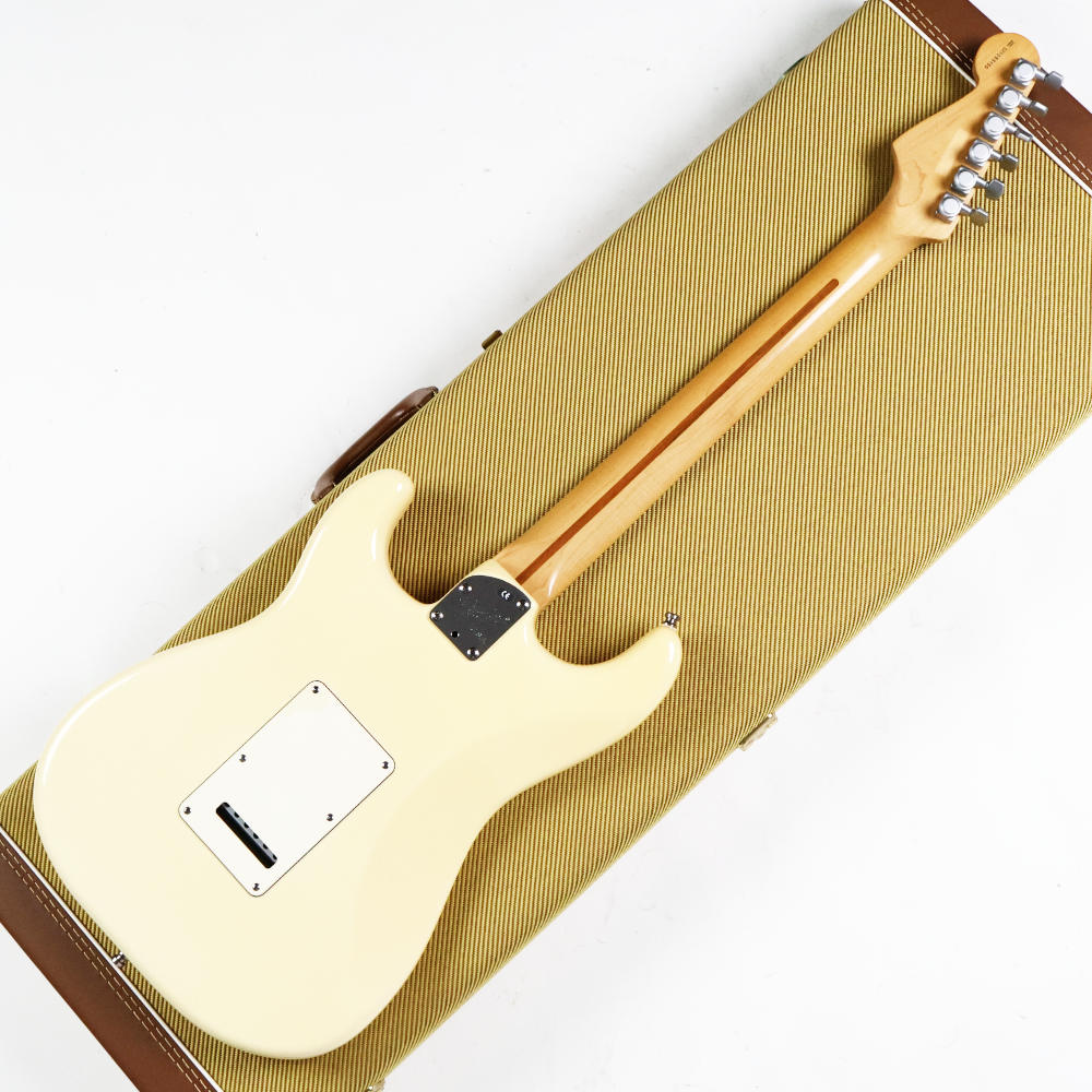 【中古】 エレキギター Fender Jeff Beck Stratocaster Rosewood Fingerboard Olympic White 2005年製 フェンダー ジェフ・ベック ストラトキャスター ノイズレスピックアップ搭載 ボディバック画像 