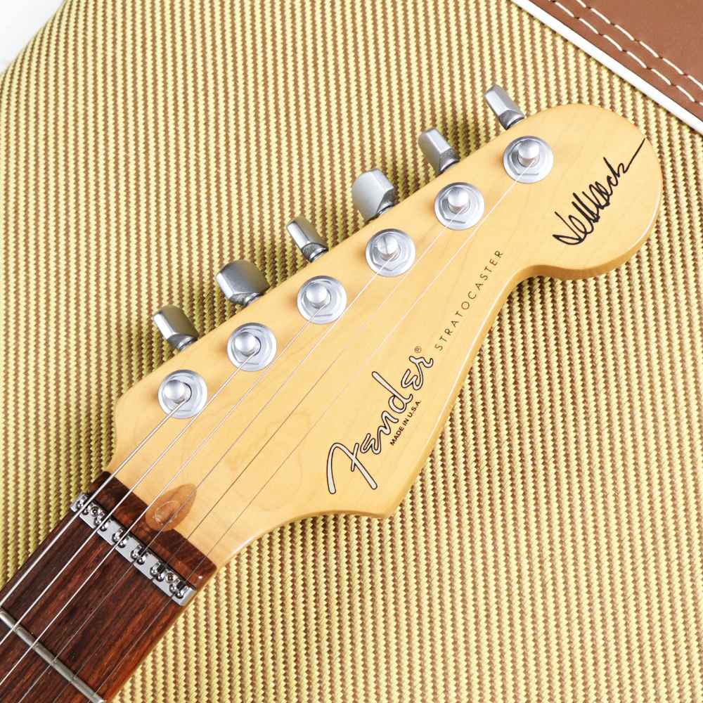 【中古】 エレキギター Fender Jeff Beck Stratocaster Rosewood Fingerboard Olympic White 2005年製 フェンダー ジェフ・ベック ストラトキャスター ノイズレスピックアップ搭載 ヘッド画像
