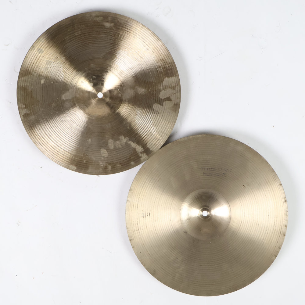 【中古】 ハイハットシンバル ペア ジルジャン ZILDJIAN A Zildjian NEW BEAT HIHAT Pair 14インチ 裏面