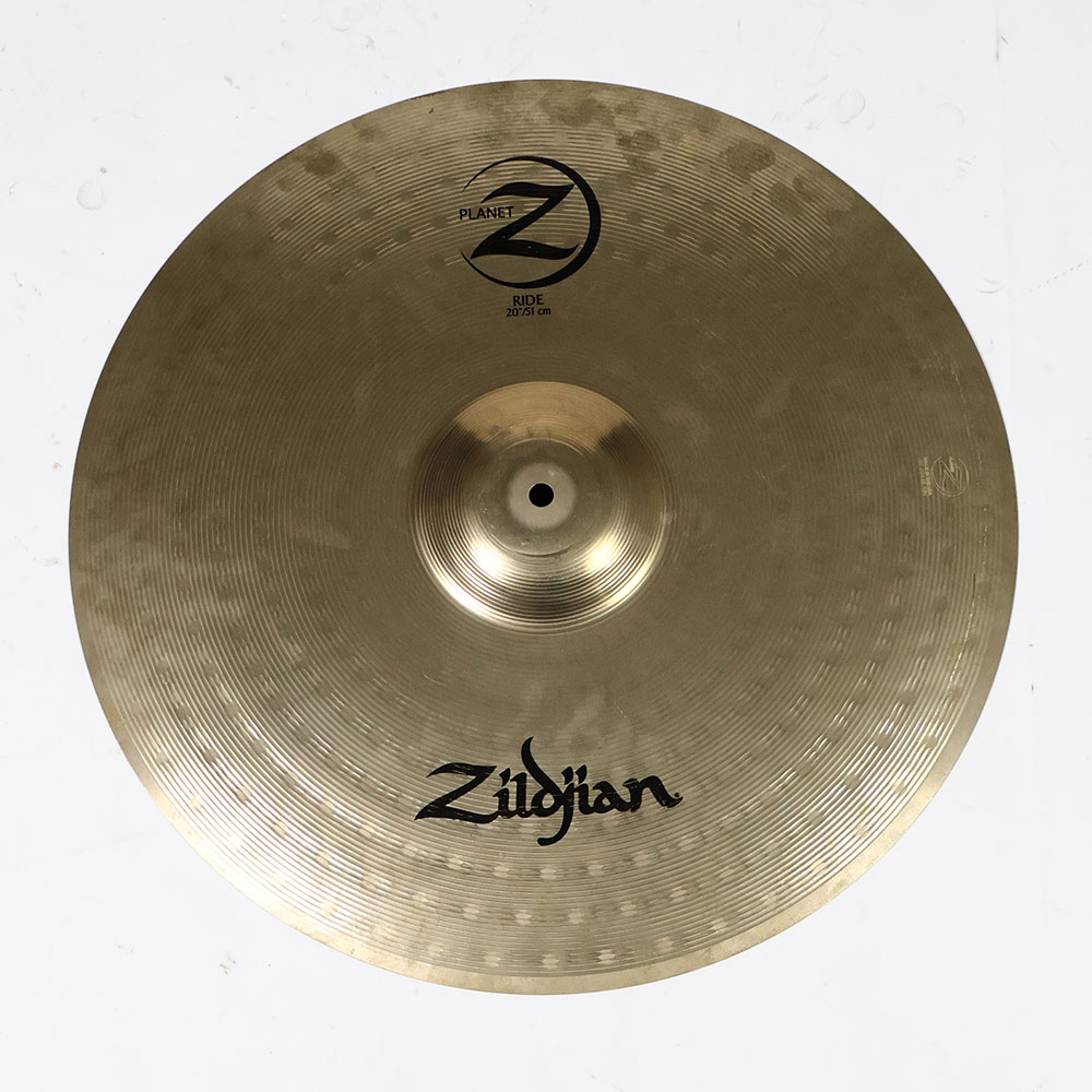 【中古】 ライドシンバル ジルジャン ZILDJIAN PLANET Z RIDE 20インチ