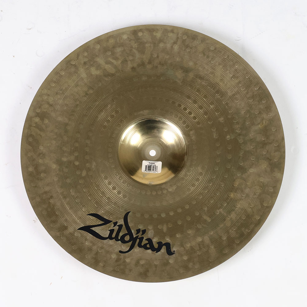 【中古】 ライドシンバル ジルジャン ZILDJIAN PLANET Z RIDE 20インチ 裏面