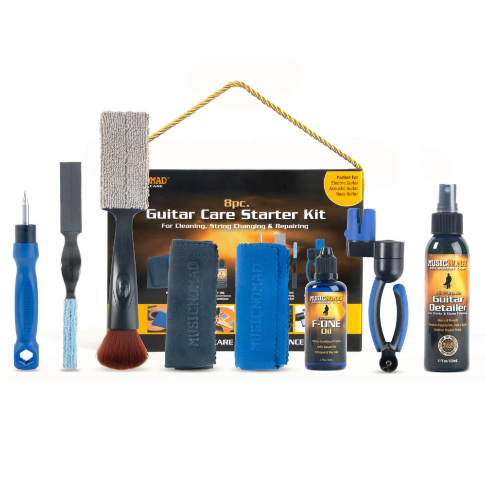 MUSIC NOMAD ミュージックノマド MN299 Guitar Care Starter Kit 8pc ギターケアスターターキット