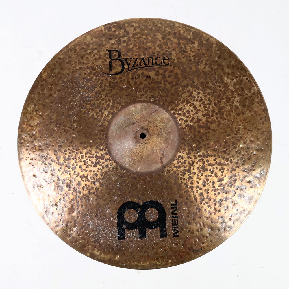 【中古】 ライドシンバル マイネル MEINL Byzance Dark Raw Bell Ride 22インチ ライドシンバル