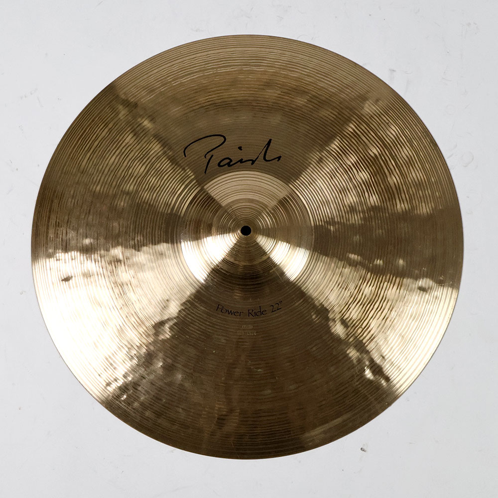【中古】 ライドシンバル パイステ PAISTE Signature Power Ride 22インチ
