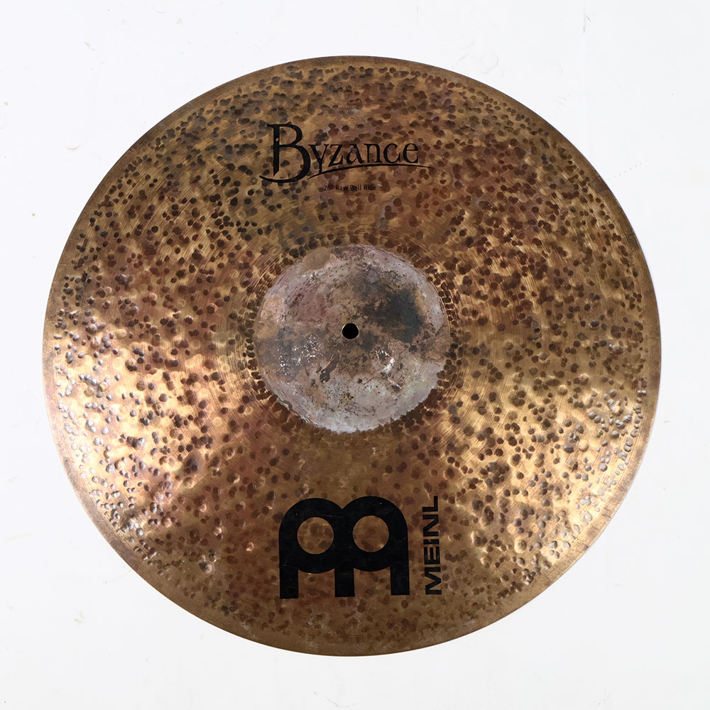【中古】 ライドシンバル マイネル MEINL Byzance Dark Raw Bell Ride 20インチ ライドシンバル