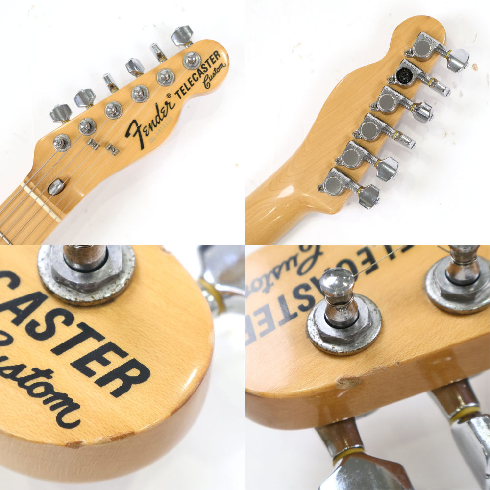【中古】 エレキギター Fender Japan TC72-60 1984年-1987年 Eシリアル テレキャスターカスタム フェンダージャパン TELECASTER CUSTOM 詳細画像