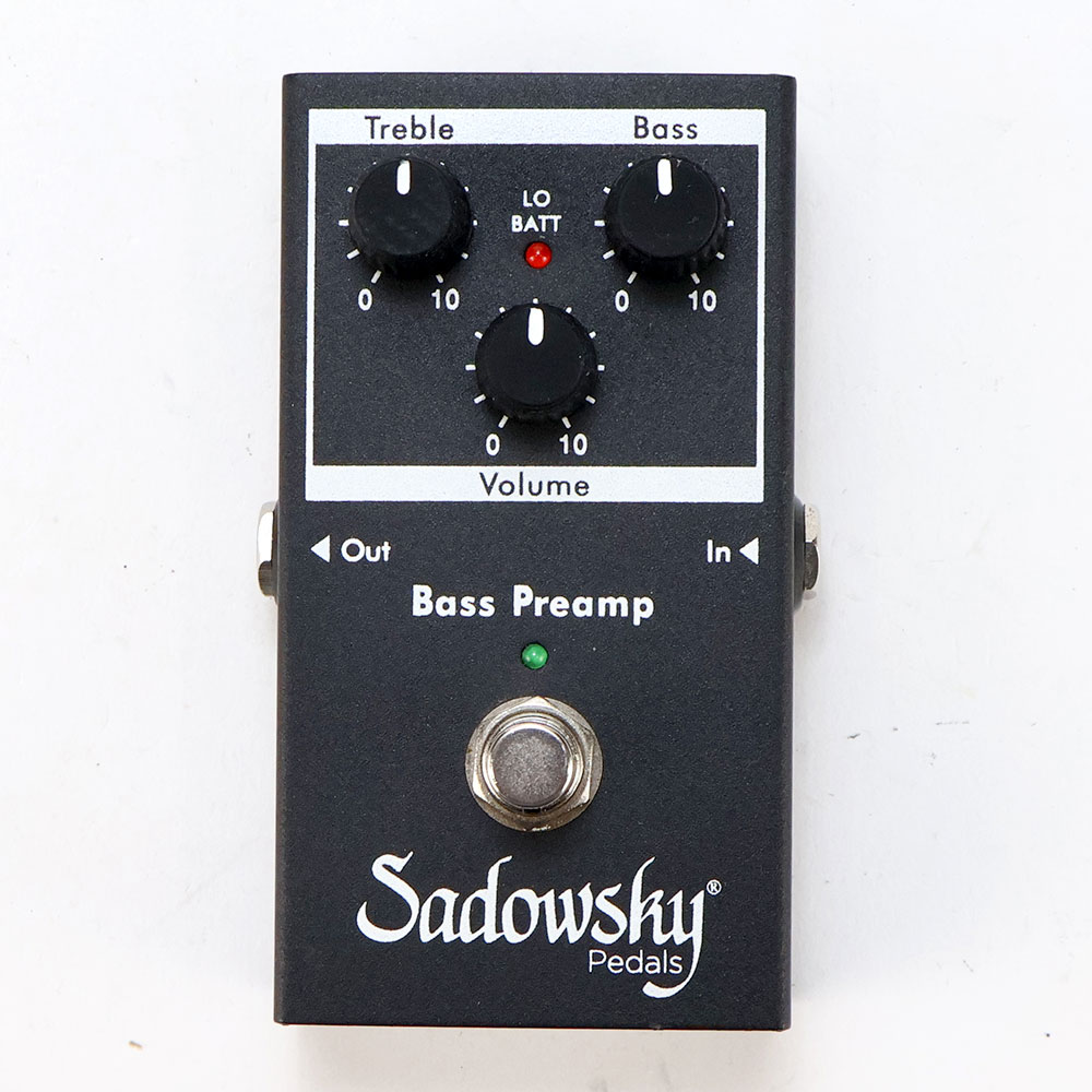 【中古】 Sadowsky SBP-2 Bass Preamp ベースプリアンプ