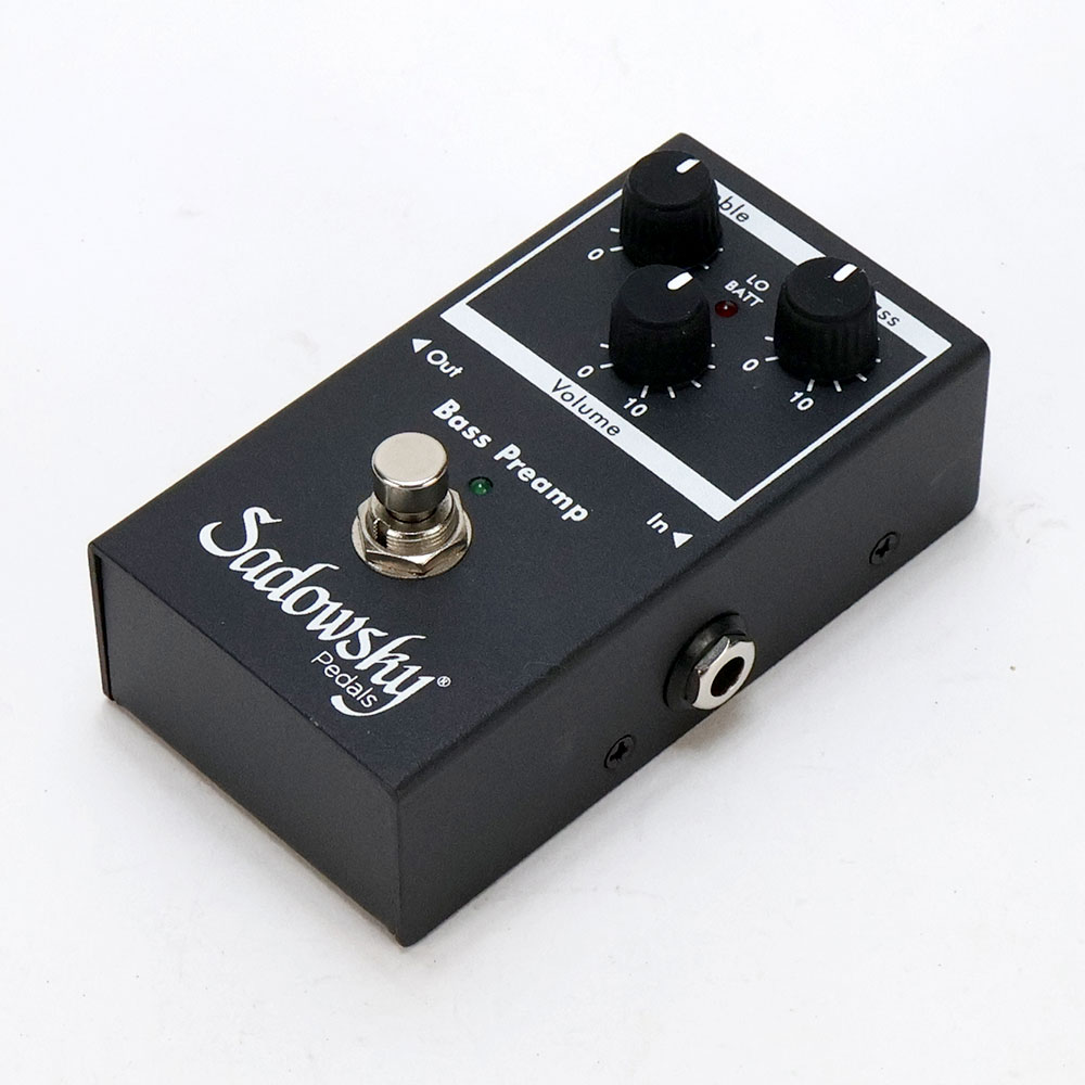 【中古】 Sadowsky SBP-2 Bass Preamp ベースプリアンプ 全体