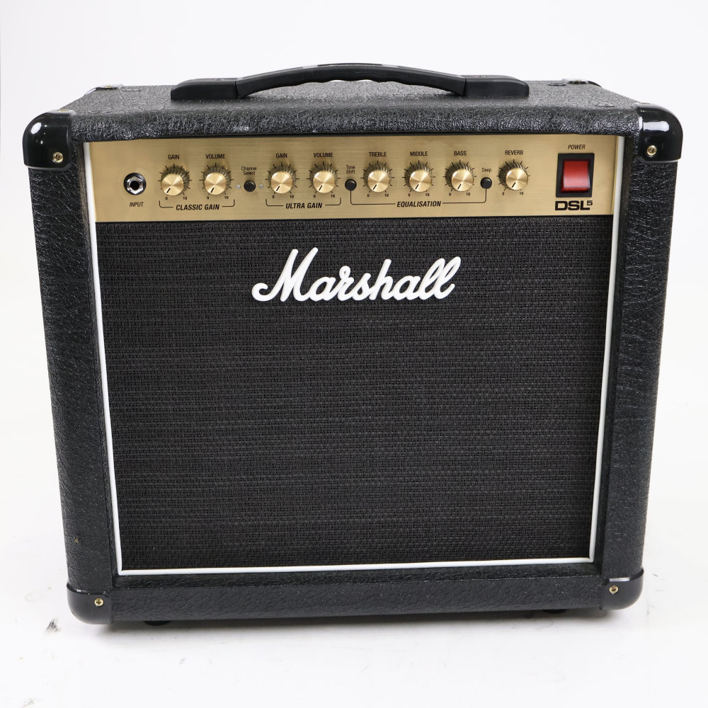 【中古】 ギターアンプ マーシャル MARSHALL DSL5C コンボアンプ 真空管アンプ 正面
