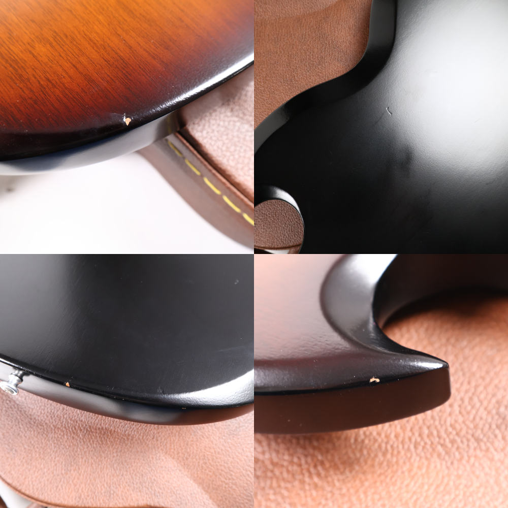 【中古】 エレキギター Gibson SG 70’s Tribute Vintage Sunburst 2013年製 2.90kg Dirty Fingersピックアップ搭載 ギブソン SG 70sトリビュート ダーティーフィンガーズピックアップ搭載 傷