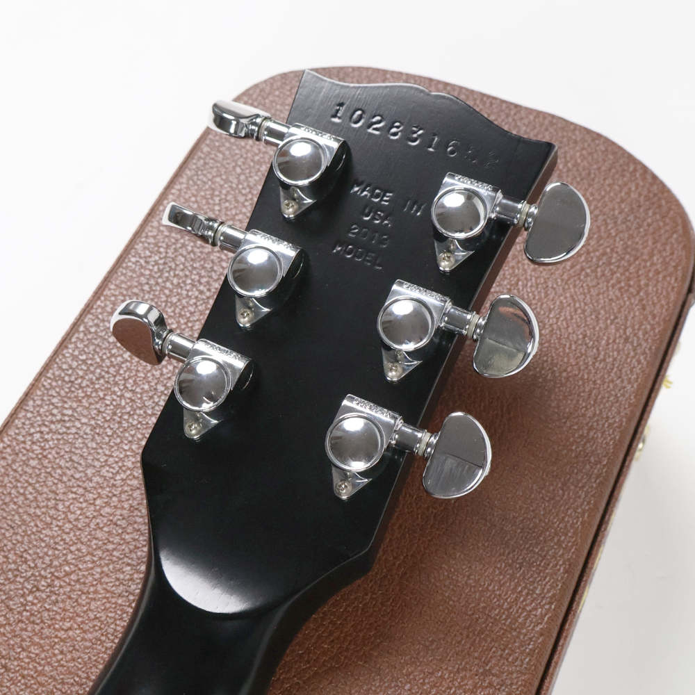 【中古】 エレキギター Gibson SG 70’s Tribute Vintage Sunburst 2013年製 2.90kg Dirty Fingersピックアップ搭載 ギブソン SG 70sトリビュート ダーティーフィンガーズピックアップ搭載 ヘッド裏画像
