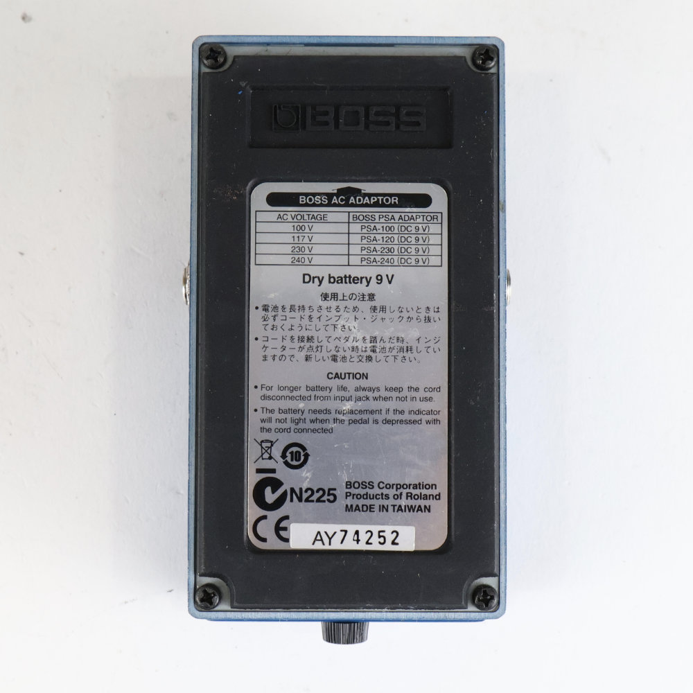 【中古】 ブルースドライバー エフェクター BOSS BD-2 Blues Driver ギターエフェクター オーバードライブ ブルドラ 底面