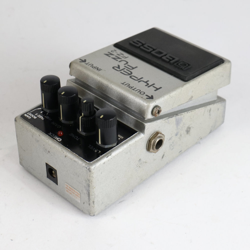 【中古】 ファズ エフェクター BOSS FZ-2 HYPER Fuzz ギターエフェクター ハイパーファズ 側面