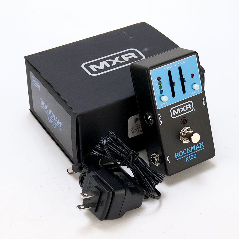 【中古】 MXR エムエックスアール MX100 MXR Rockman X100 Analog Tone Processor ディストーション ギターエフェクター