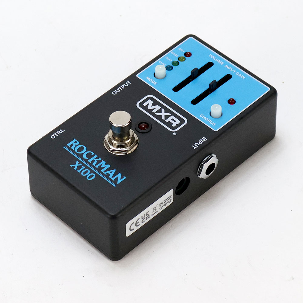 【中古】 MXR エムエックスアール MX100 MXR Rockman X100 Analog Tone Processor ディストーション ギターエフェクター 全体