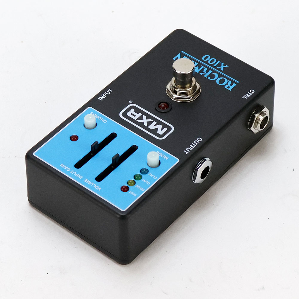 【中古】 MXR エムエックスアール MX100 MXR Rockman X100 Analog Tone Processor ディストーション ギターエフェクター 全体