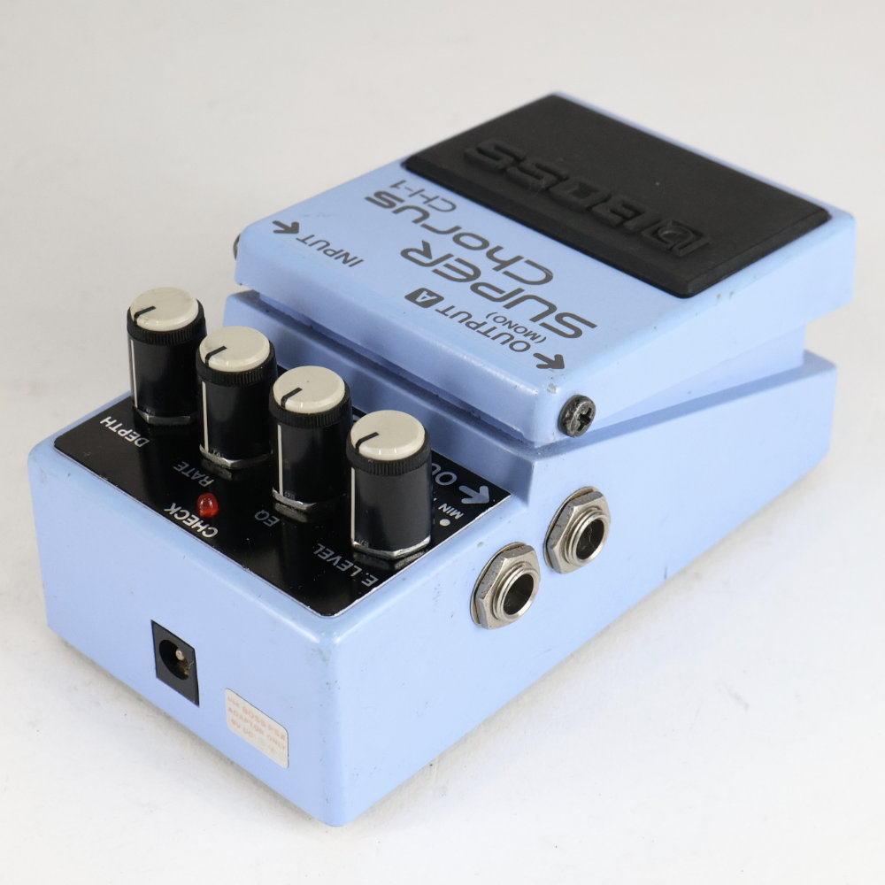 【中古】スーパーコーラス エフェクター BOSS CH-1 Super Chorus ギターエフェクター コーラス 側面