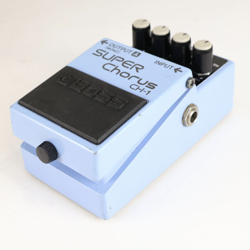 【中古】スーパーコーラス エフェクター BOSS CH-1 Super Chorus ギターエフェクター コーラス 側面