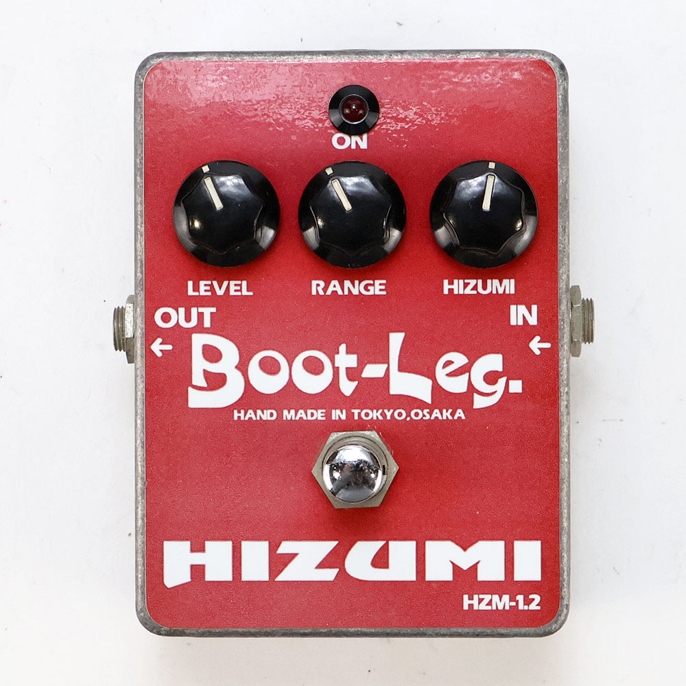【中古】 ギターエフェクター Boot-Leg HZM-1.2 HIZUMI ブートレグ 歪み ひずみ 正面