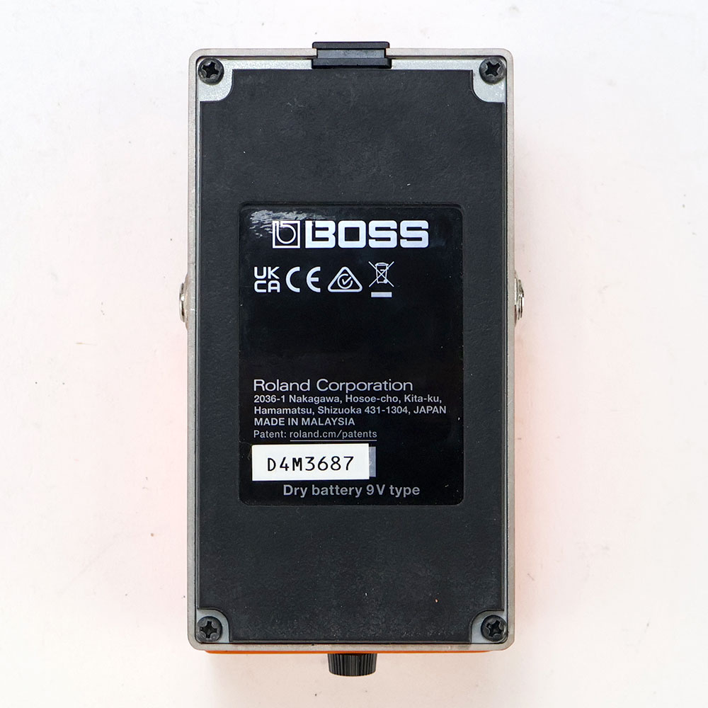 【中古】ディストーション エフェクター BOSS DS-1 Distortion ギターエフェクター 裏面