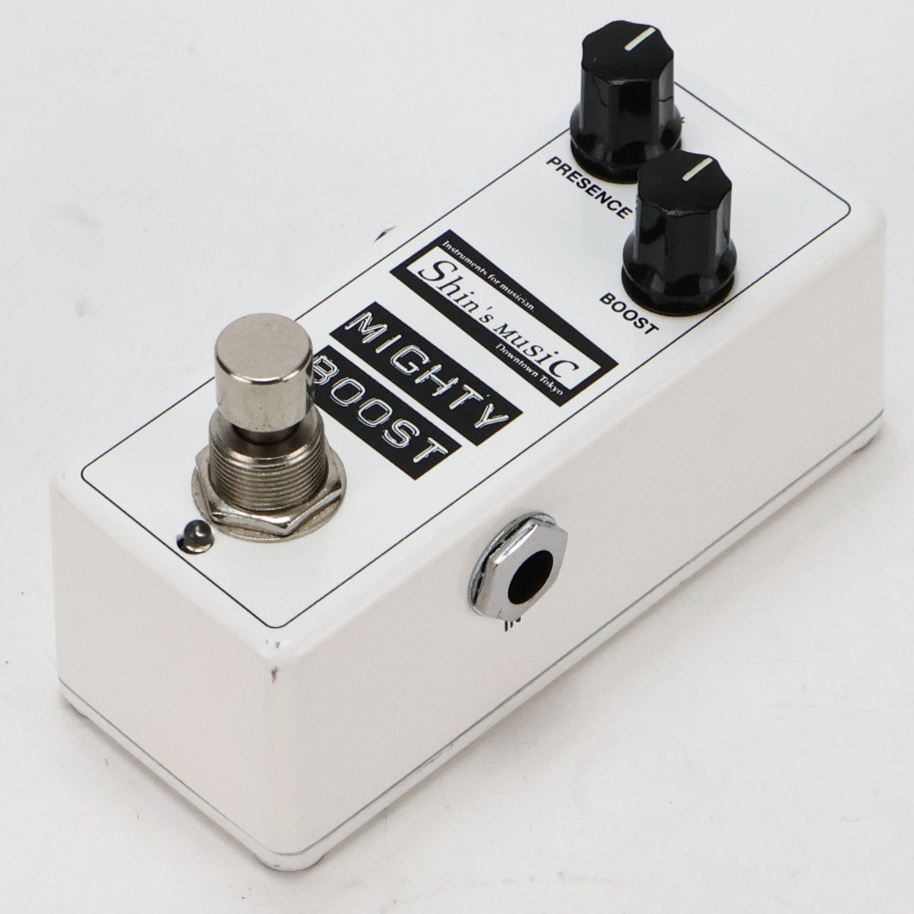 【中古】 Shin’s Music MIGHTY BOOST ブースター ギターエフェクター 側面