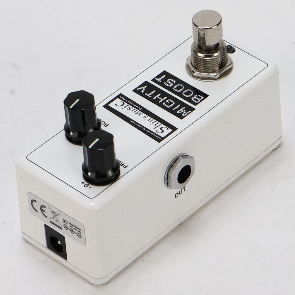 【中古】 Shin’s Music MIGHTY BOOST ブースター ギターエフェクター 側面