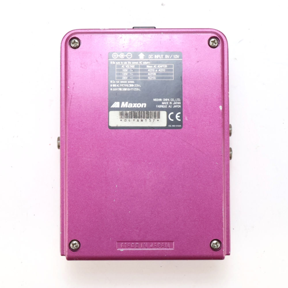 【中古】 エフェクター アナログディレイ MAXON AD999 ギターエフェクター マクソン ディレイ エコー ボトム画像