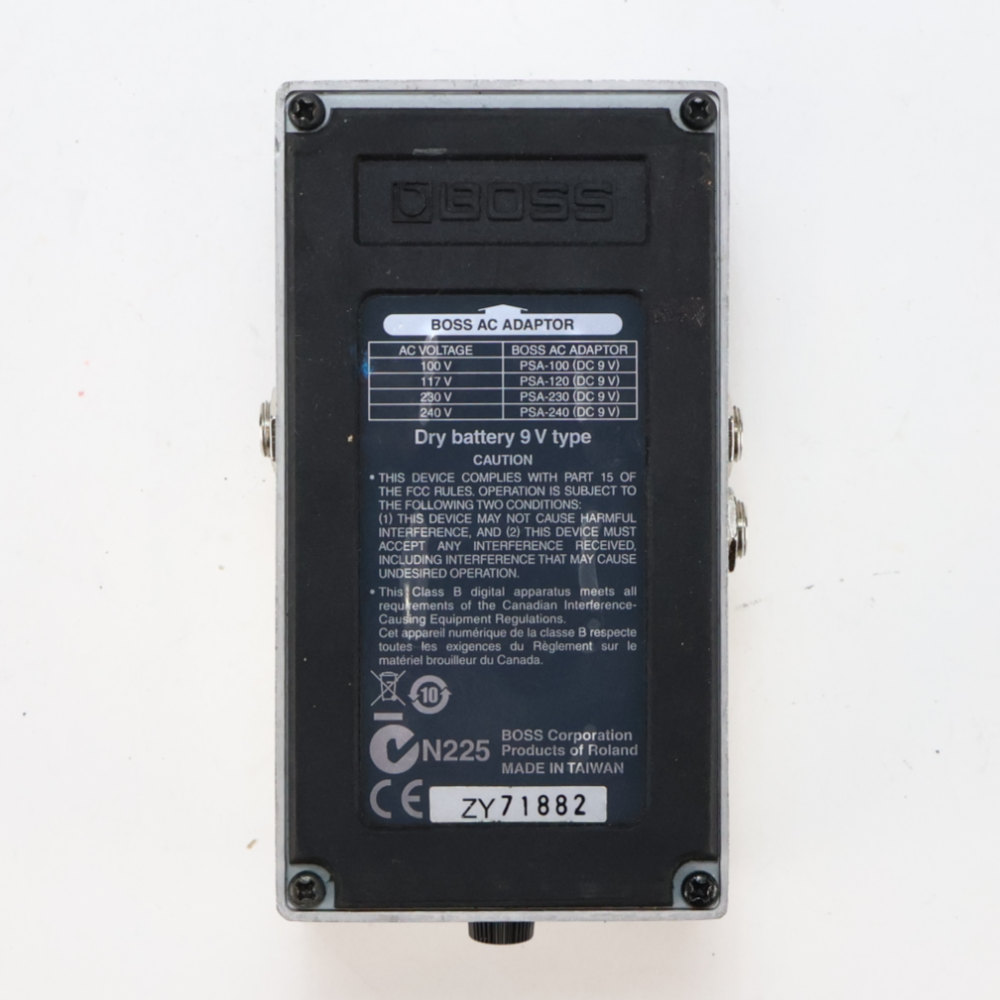 【中古】 クロマチックチューナー BOSS TU-3 Chromatic Tuner ボトム画像