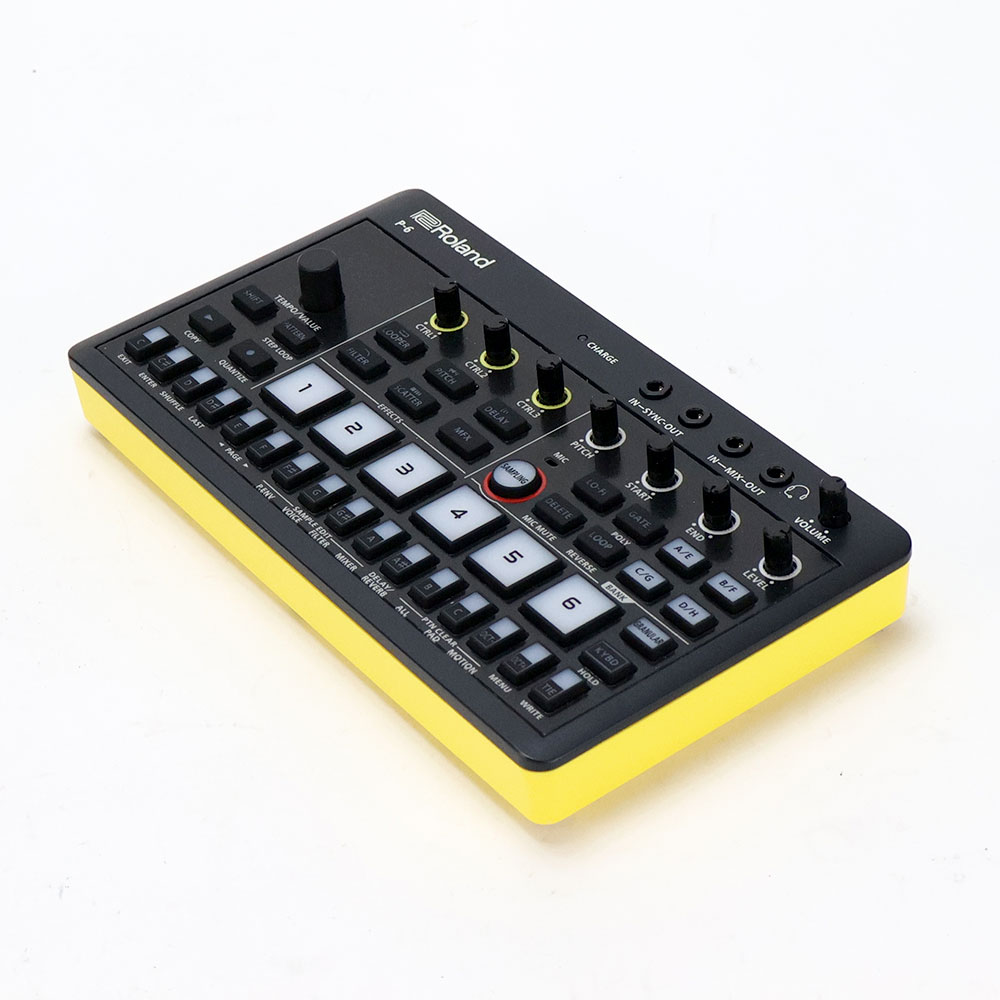 【中古】 サンプラー ローランド ROLAND P-6 CREATIVE SAMPLER AIRA COMPACT アイラコンパクト クリエイティブサンプラー P6 全体