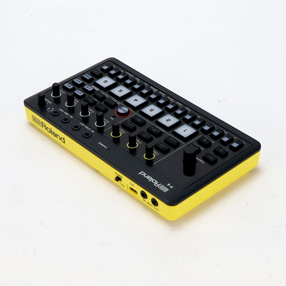 【中古】 サンプラー ローランド ROLAND P-6 CREATIVE SAMPLER AIRA COMPACT アイラコンパクト クリエイティブサンプラー P6 全体