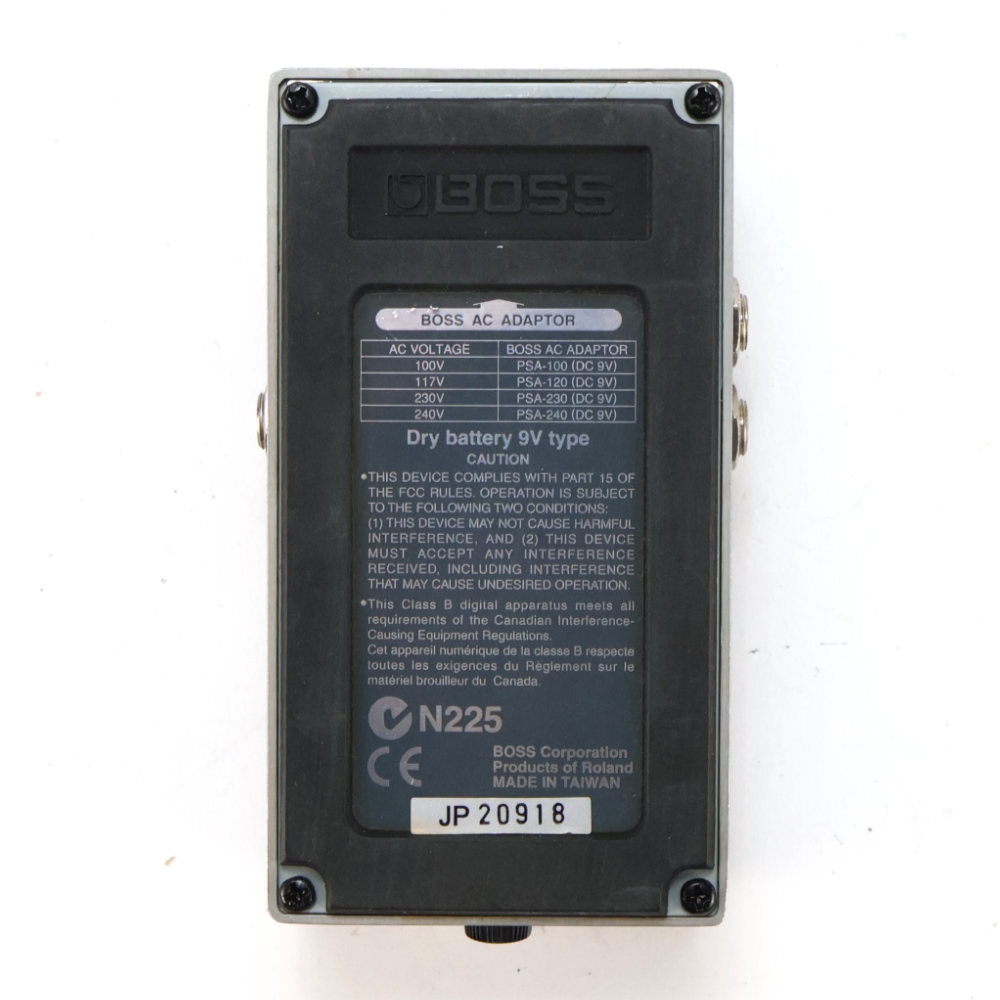 【中古】 デジタルリバーブ ディレイ エフェクター BOSS RV-3 Digital Reverb Delay ボス ギターエフェクター ボトム画像