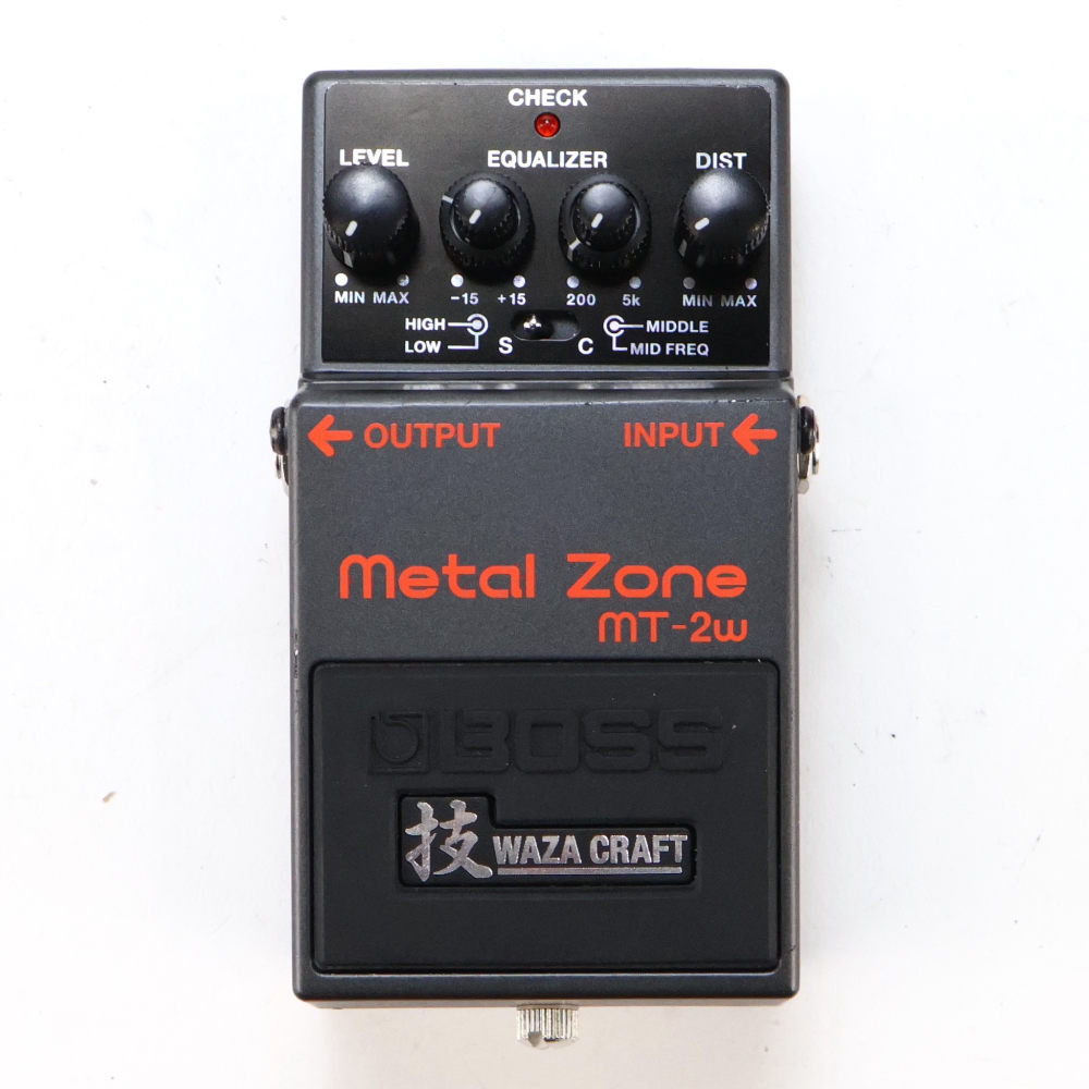 【中古】 BOSS MT-2W WAZA CRAFT Metal Zone メタルゾーン ディストーション ギターエフェクター