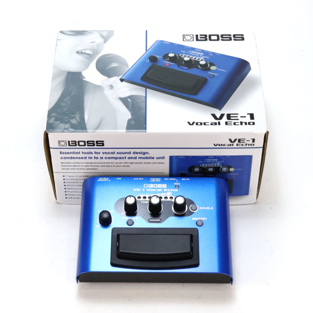 【中古】 BOSS VE-1 Vocal Echo ボーカル用ハーモニーエフェクター