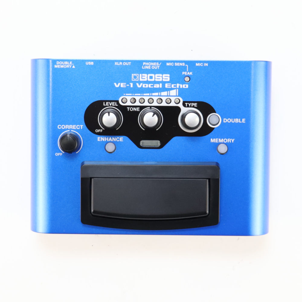 【中古】 BOSS VE-1 Vocal Echo ボーカル用ハーモニーエフェクター トップ画像