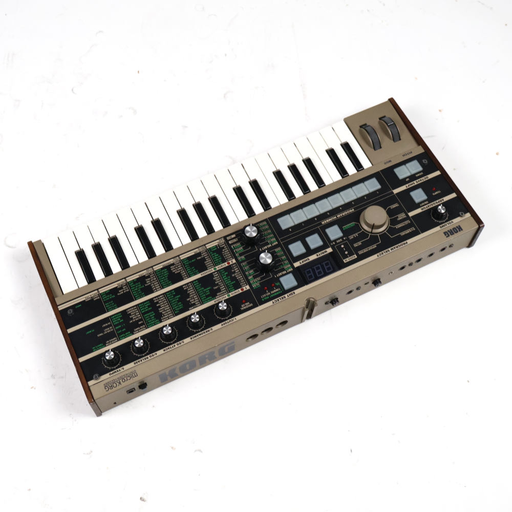 【中古】 シンセサイザー KORG microKORG コルグ マイクロコルグ リア斜めアングル画像