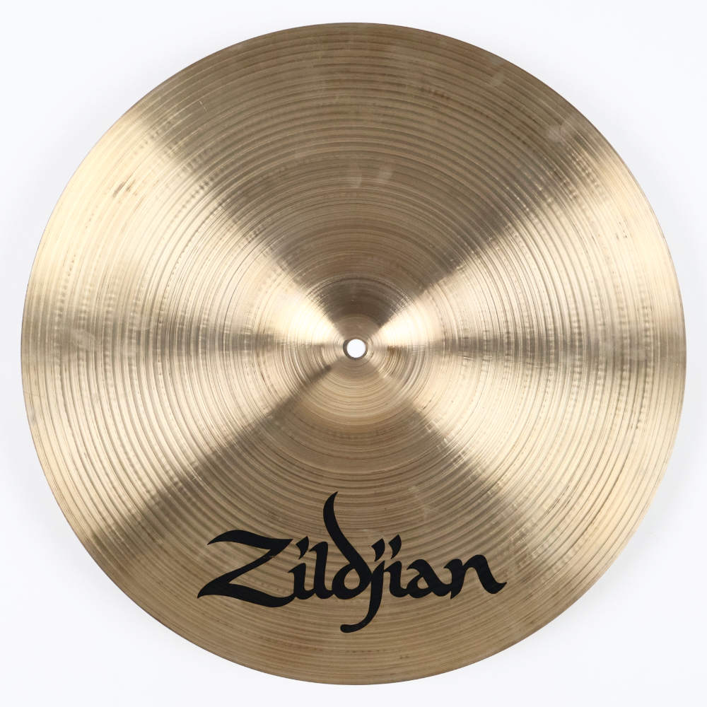 【中古】 クラッシュシンバル ジルジャン ZILDJIAN A ZILDJIAN MEDIUM CRASH 17インチ 本体画像 裏 