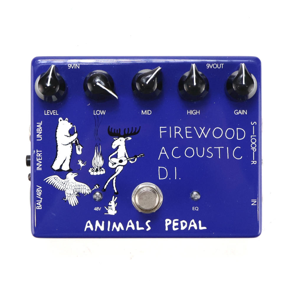 【中古】 Animals Pedal アニマルズペダル Firewood Acoustic D.I. 旧モデル アコースティックギター用エフェクター DI トップ画像