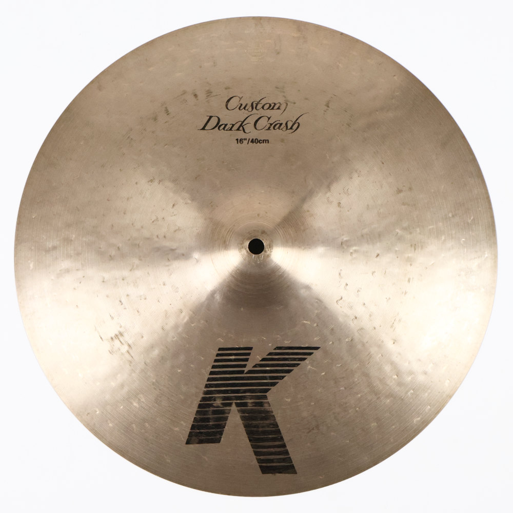 【中古】 クラッシュシンバル ジルジャン ZILDJIAN K.Zildjian Custom Dark Crash 16インチ