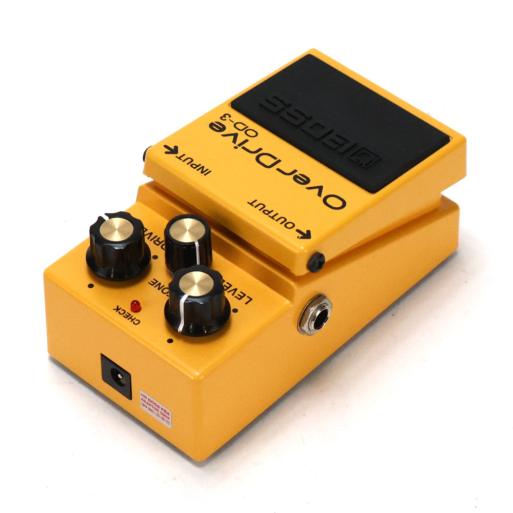 【中古】 オーバードライブ エフェクター BOSS OD-3 Over Drive ギターエフェクター リア斜めアングル画像