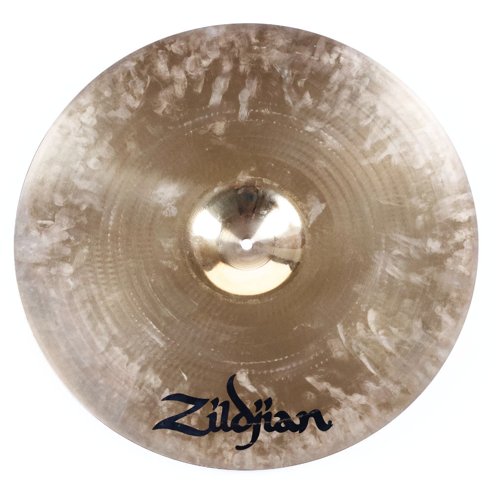 【中古】ライドシンバル ジルジャン ZILDJIAN A CUSTOM MEDIUM RIDE 20インチ 本体画像 裏 