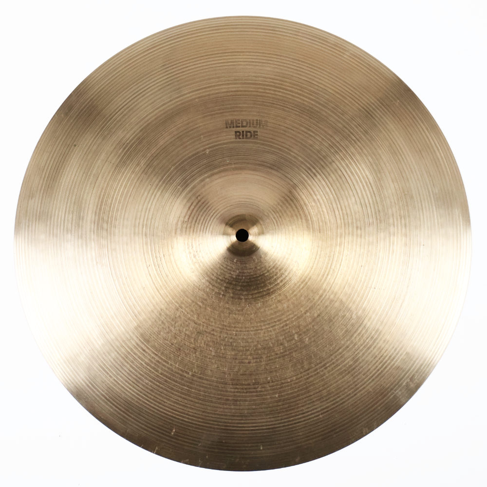 【中古】 ライドシンバル ジルジャン ZILDJIAN A Zildjian MEDIUM RIDE 18インチ 70s〜80s ビンテージシンバル