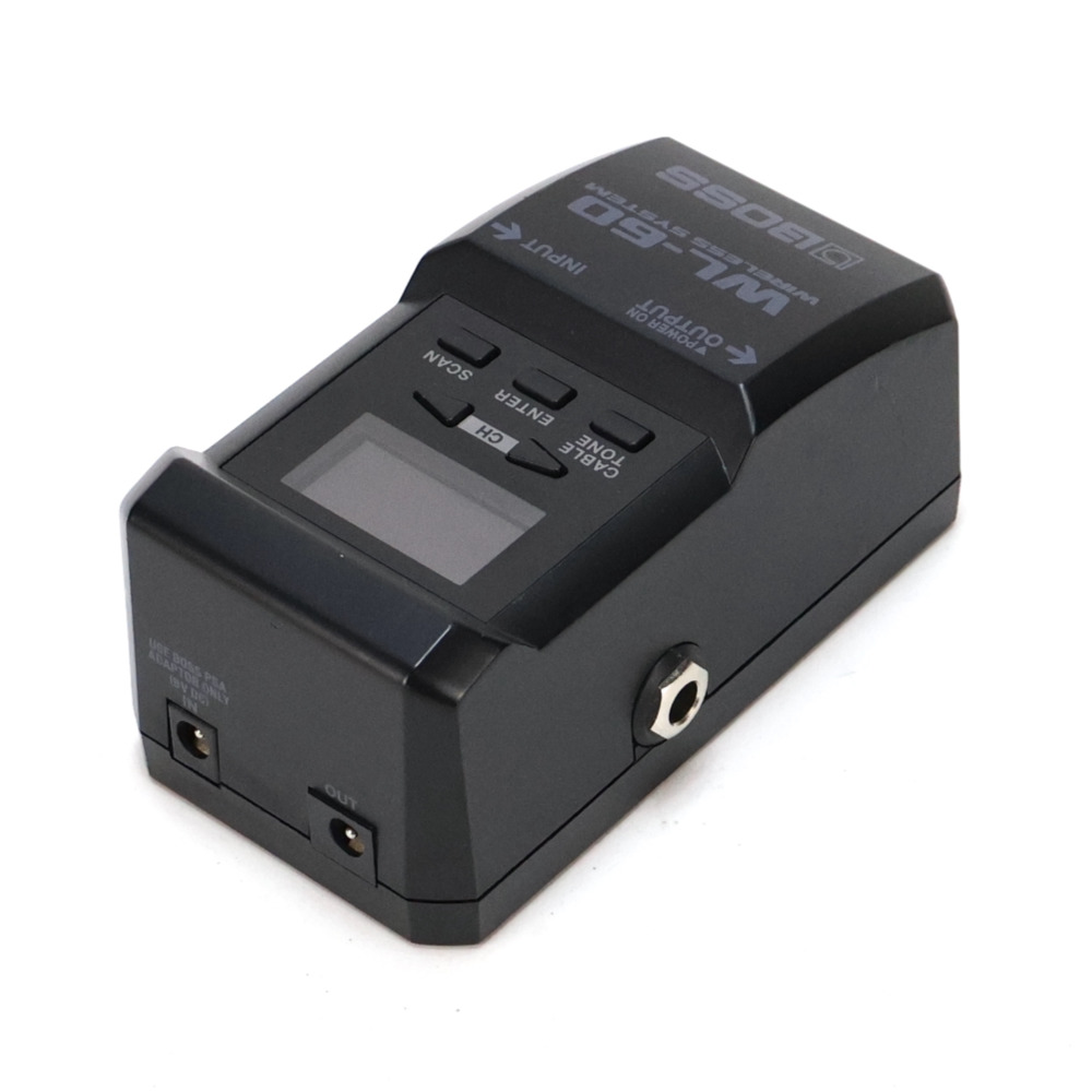 【中古】 BOSS WL-60 Wireless System ギターワイヤレスシステム リア斜めアングル画像