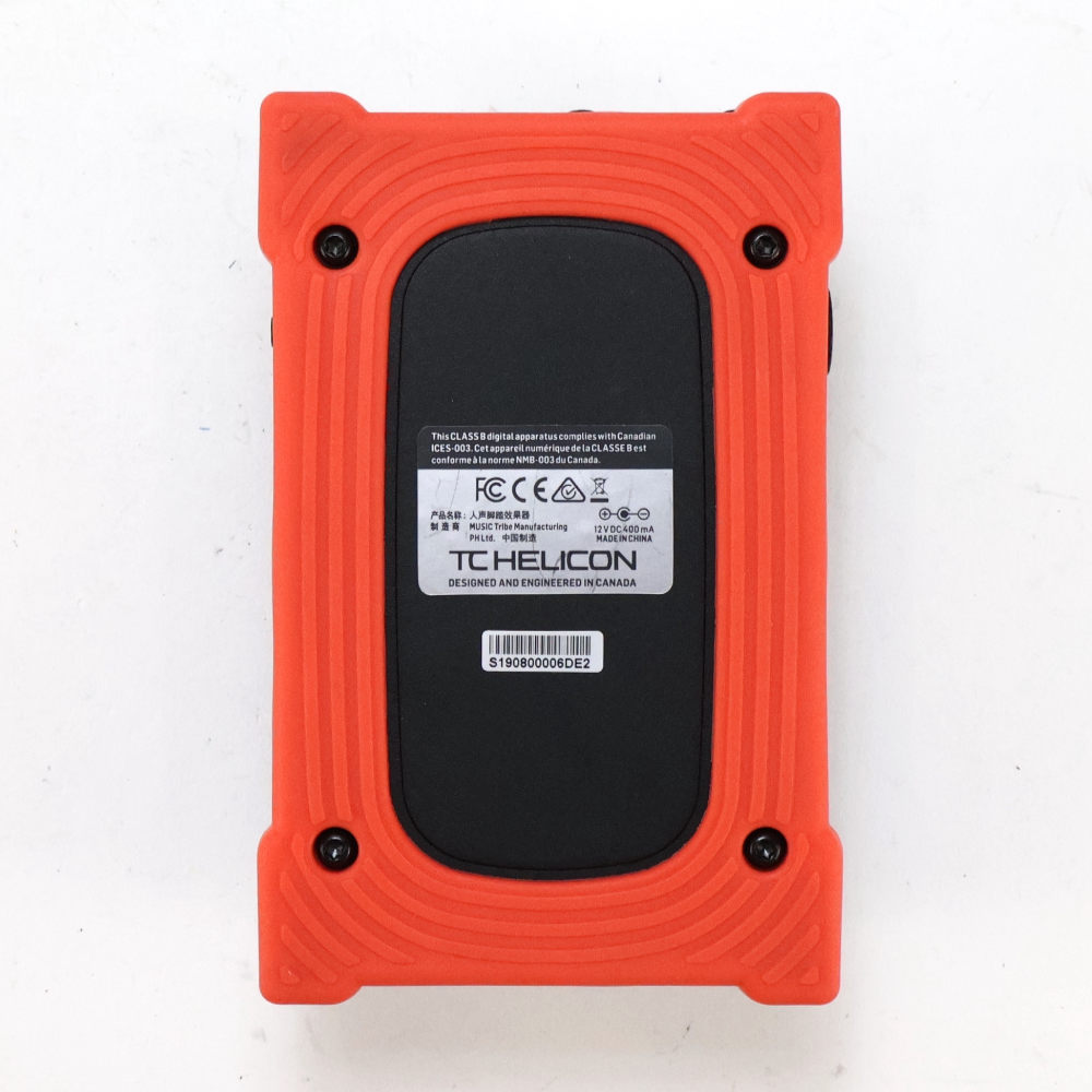 【中古】 リバーブエフェクター ボイストーン TC-HELICON VoiceTone R1 ボーカル用エフェクター ボトム画像