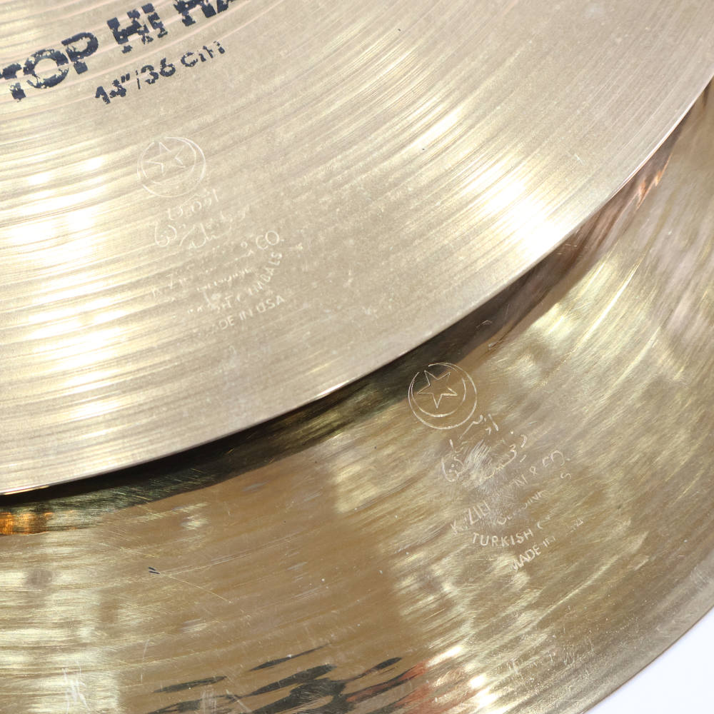 【中古】 ハイハットシンバル ペア ジルジャン ZILDJIAN K Zildjian HIHAT 14インチ ペア 詳細画像